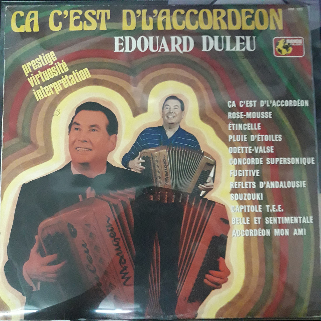 แผ่นเสียง Edouard Duleu - Ca C'Est D'L'Accordéon Vinyl VG+