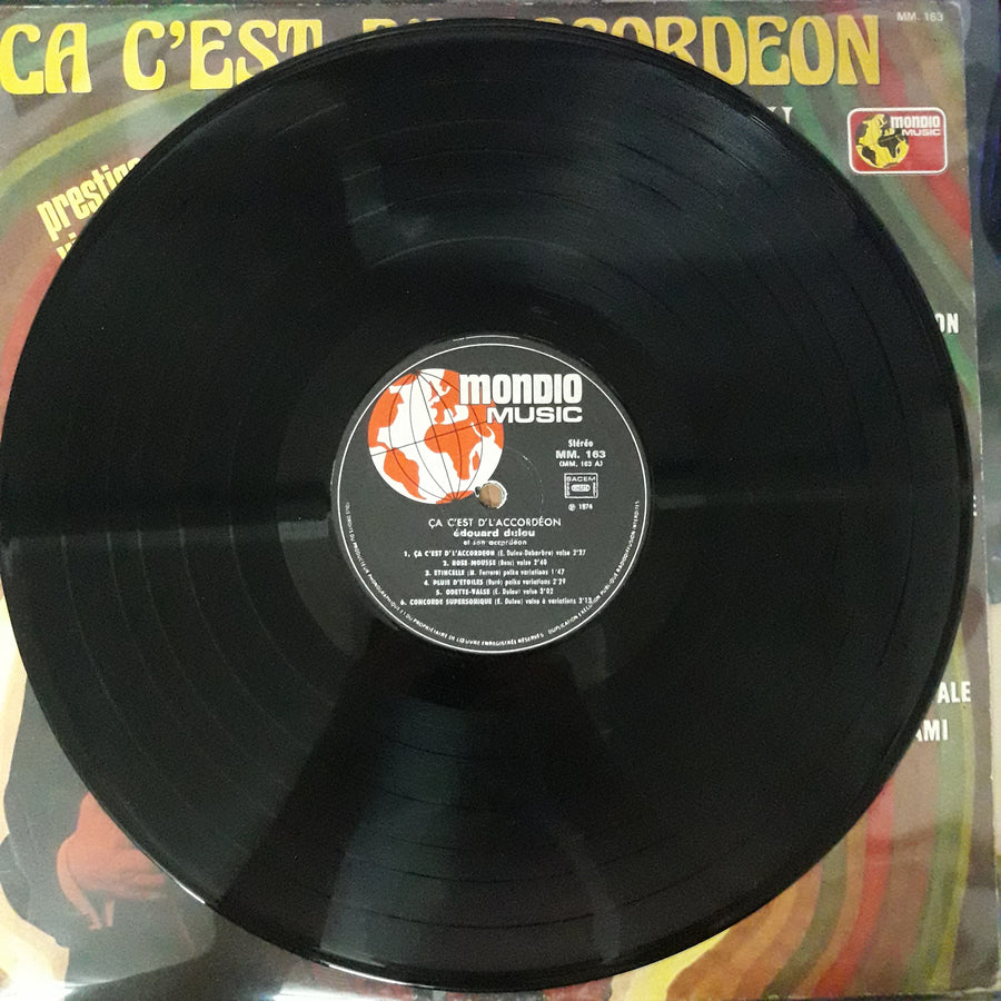 แผ่นเสียง Edouard Duleu - Ca C'Est D'L'Accordéon Vinyl VG+