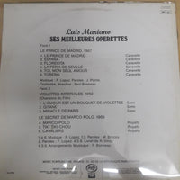 แผ่นเเสียง Luis Mariano - Ses Meilleures Operettes Vinyl VG+