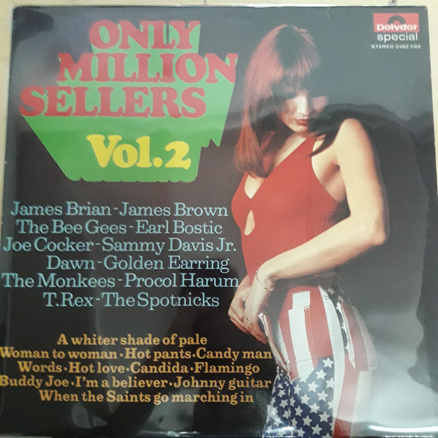 แผ่นเสียง Various - Only Million Sellers Vol. 2 Vinyl VG+