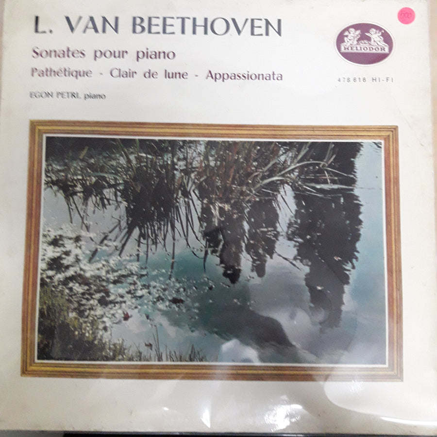 แผ่นเสียง Ludwig van Beethoven, Egon Petri - Sonates Pour Piano Vinyl VG+