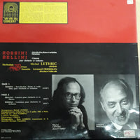 แผ่นเสียง Gioacchino Rossini, Vincenzo Bellini, Michel Lethiec, Leonard Friedman - Rossini: Introduction, Theme And Variation, Bellini: Concerto Vinyl VG+