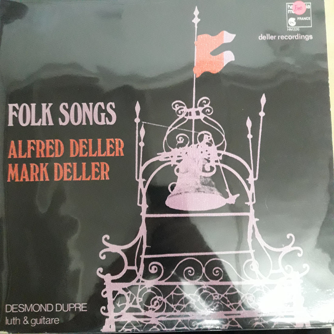 แผ่นเสียง Alfred Deller, Mark Deller, Desmond Dupré - Folk Songs Vinyl VG+