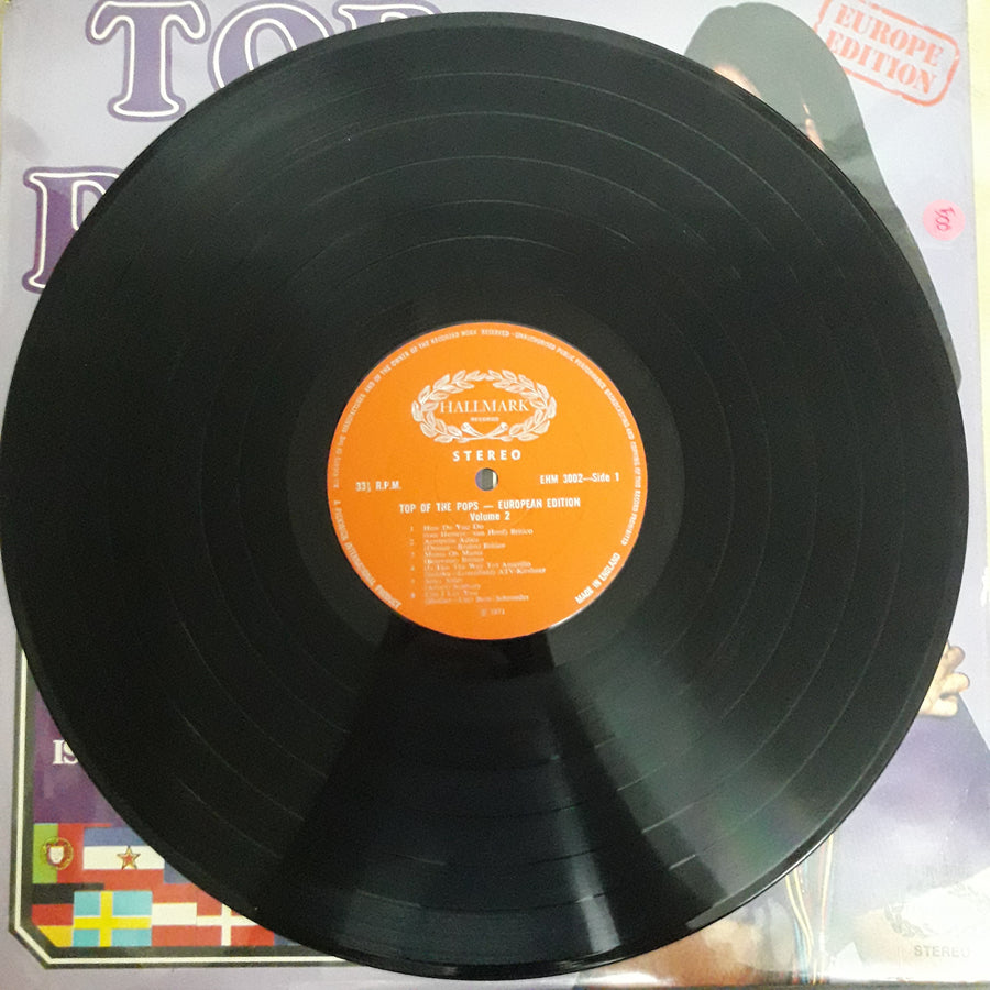 แผ่นเสียง Unknown Artist - Top Of The Pops - European Edition Vol. 2 Vinyl VG+