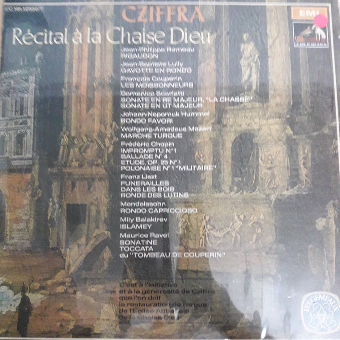 แผ่นเสียง Gyorgy Cziffra - Récital À La Chaise Dieu Vinyl VG+ 2LPs