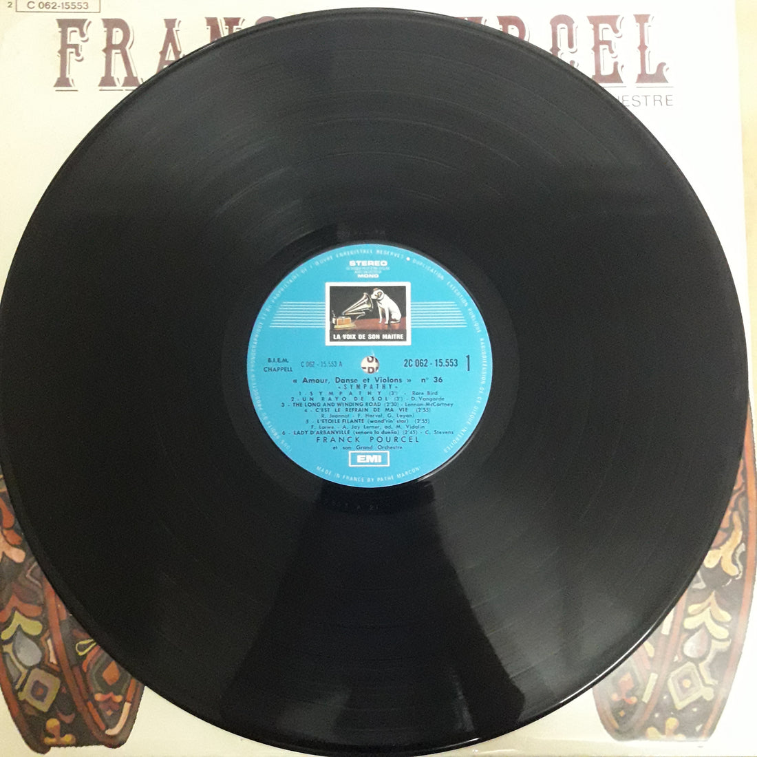 แผ่นเสียง Franck Pourcel Et Son Grand Orchestre - Sympathy Vinyl VG+