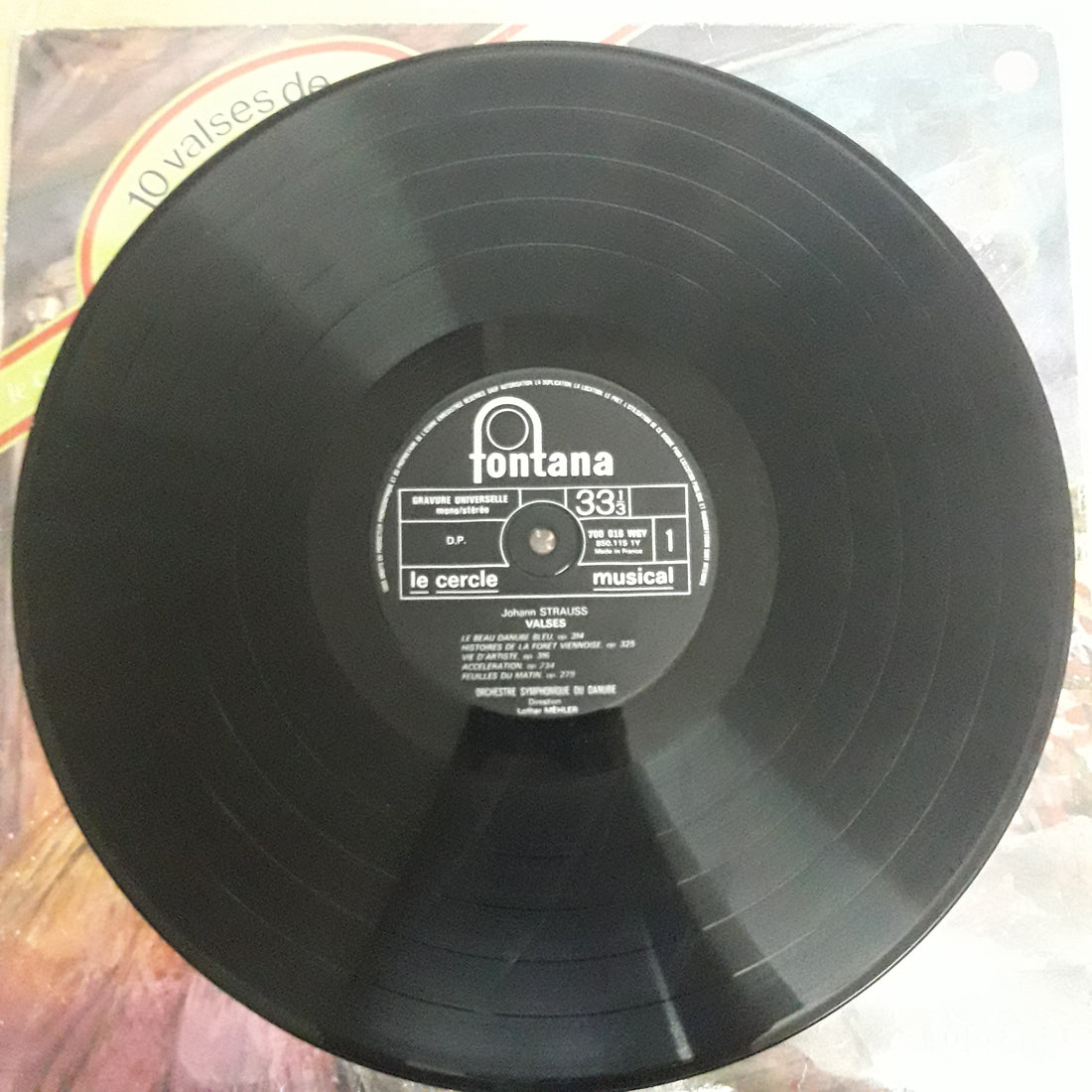 แผ่นเสียง Johann Strauss Jr. - 10 Valses De Strauss Vinyl G+