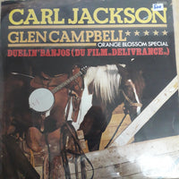 แผ่นเสียง Carl Jackson / Glen Campbell - Duelin' Banjos Du Film "Delivrance" - Orange Blossom Special Vinyl VG+