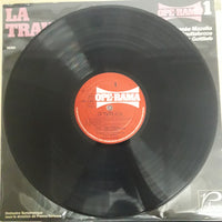 แผ่นเสียง Giuseppe Verdi, René Mazella, Robert Gouttebroze, Peter Gottlieb, Franco Vertezza - La Traviata Vinyl VG+