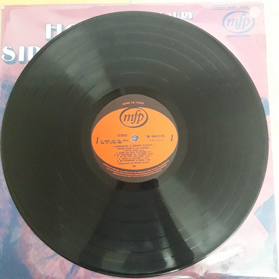 แผ่นเสียง Maxim Saury - Hommage A Sidney Bechet Vinyl VG+