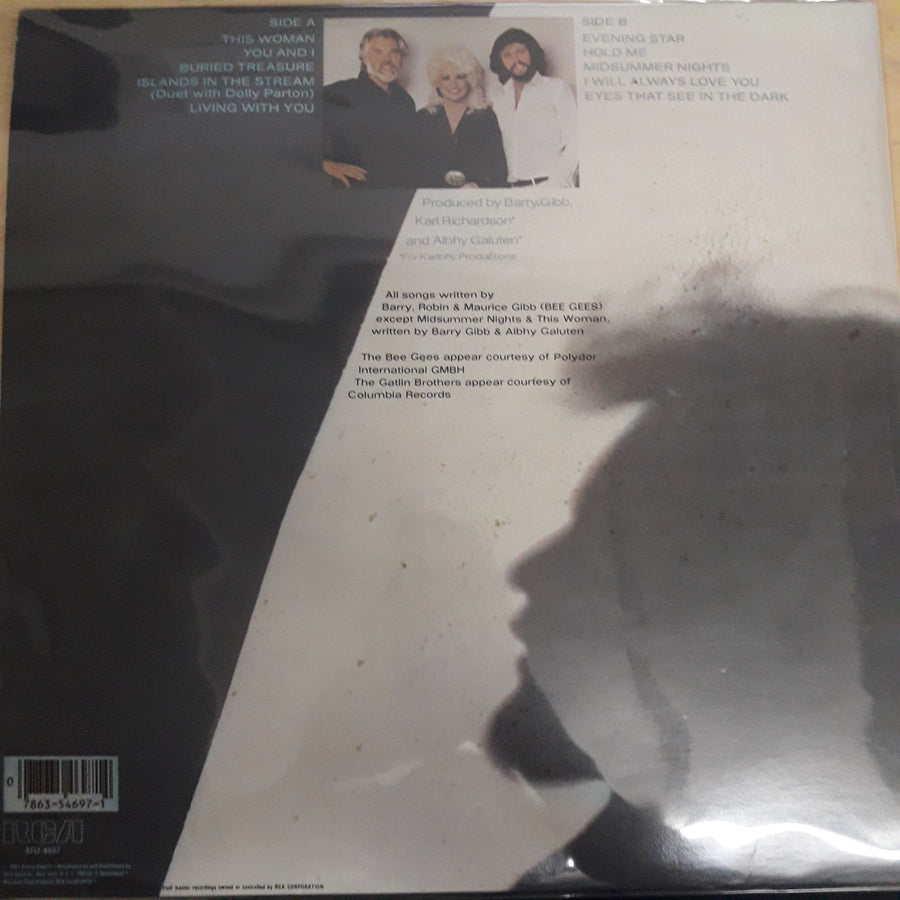 แผ่นเสียง Kenny Rogers - Eyes That See In The Dark Vinyl VG+