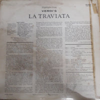 แผ่นเสียง Giuseppe Verdi, Orchestra Del Teatro Dell'Opera Di Roma & Coro Del Teatro Dell'Opera Di Roma, Pierre Monteux, Rosanna Carteri, Cesare Valletti, Leonard Warren - La Traviata - Highlights Vinyl VG+