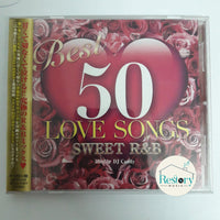 ซีดี Various - 50 Love Songs Sweet R&B CD VG+