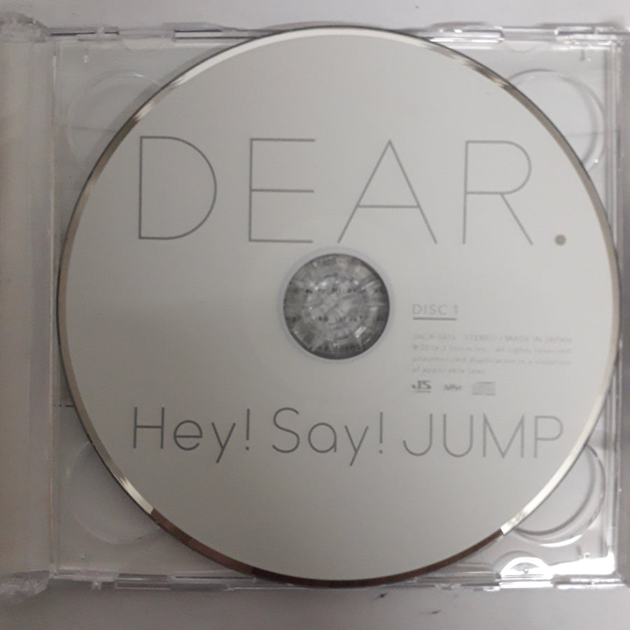 ซีดี Hey! Say! Jump - DEAR. CD VG+ 2CDs