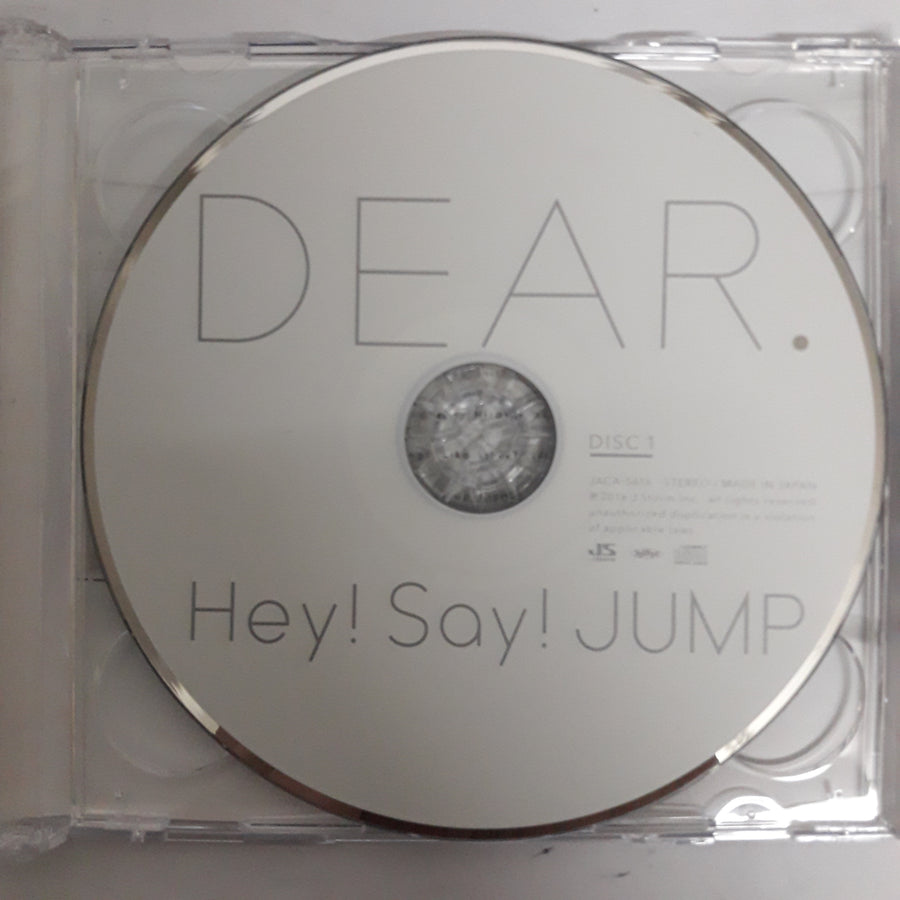 ซีดี Hey! Say! Jump - DEAR. (CD) (VG+) (2CDs) – Restory Music