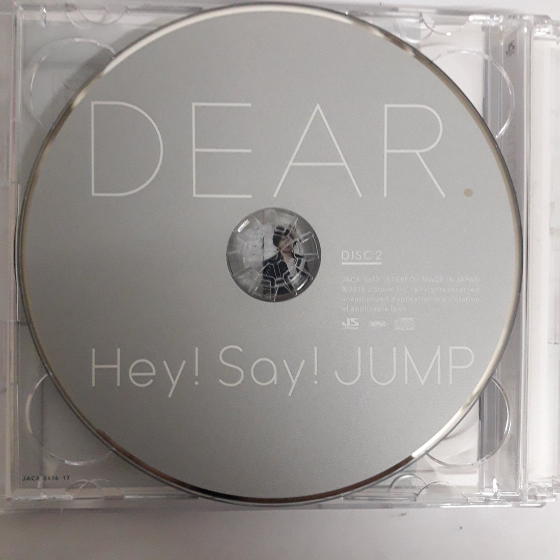 ซีดี Hey! Say! Jump - DEAR. CD VG+ 2CDs