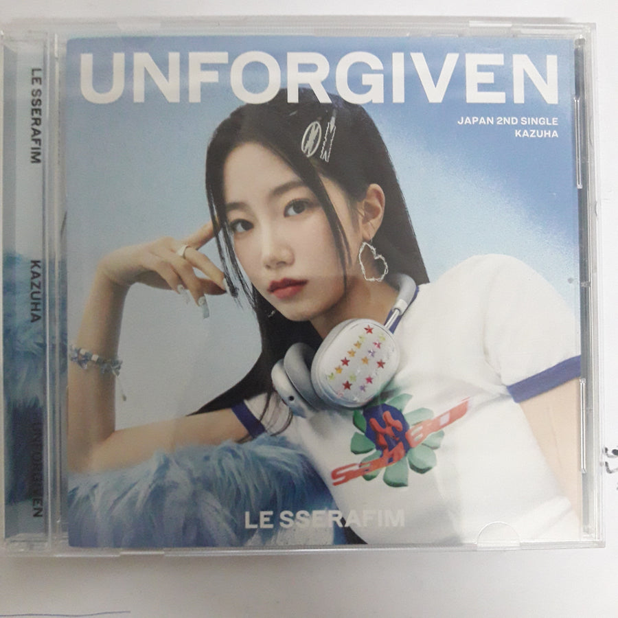 ซีดี Le Sserafim - Unforgiven Kazuha CD VG+