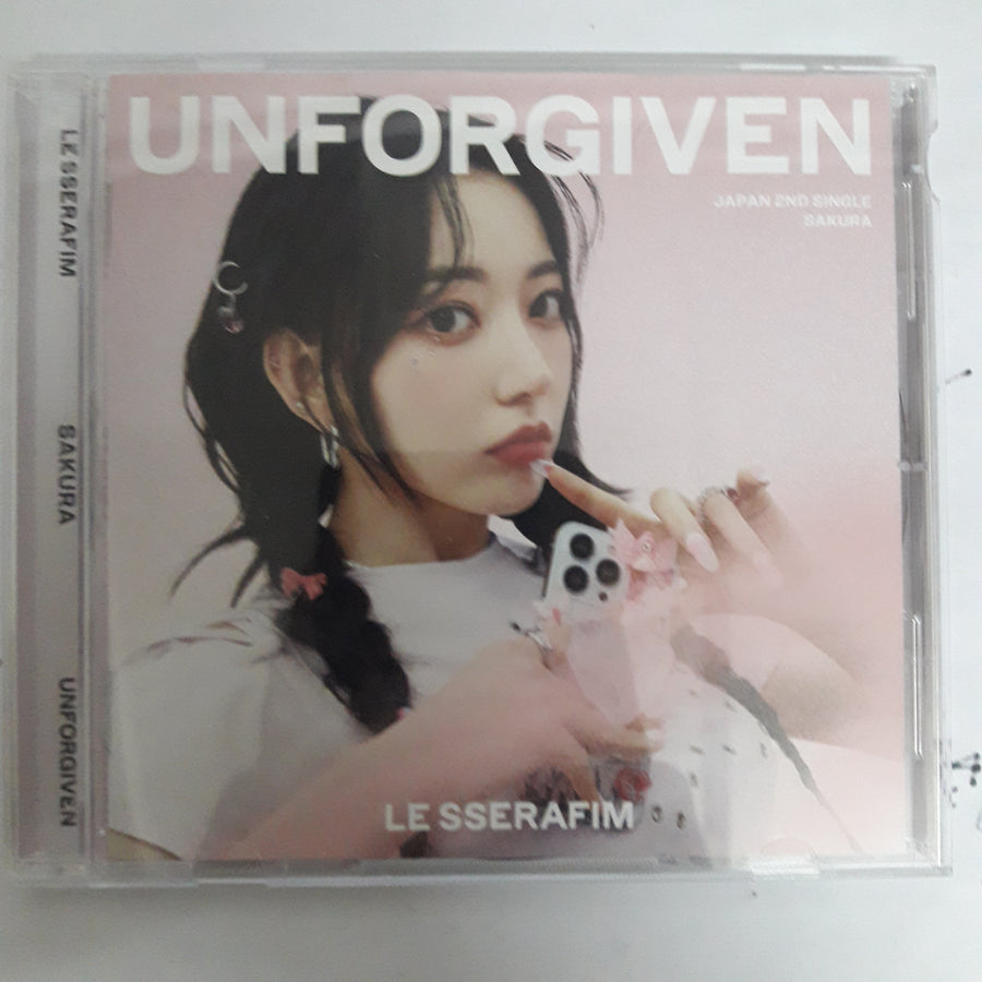 ซีดี Le Sserafim - Unforgiven Kazuha CD VG+