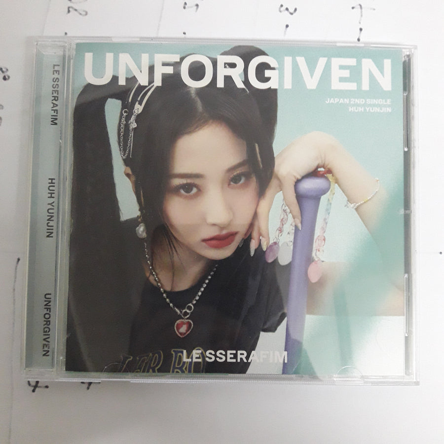 ซีดี Le Sserafim - Unforgiven Kazuha CD VG+