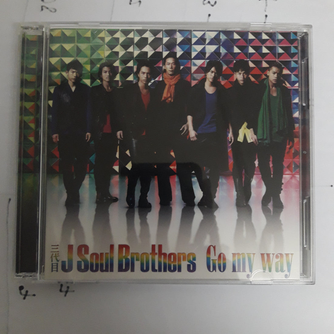 ซีดี J Soul Brothers - Go My Way CD VG+ 1CD 1DVD