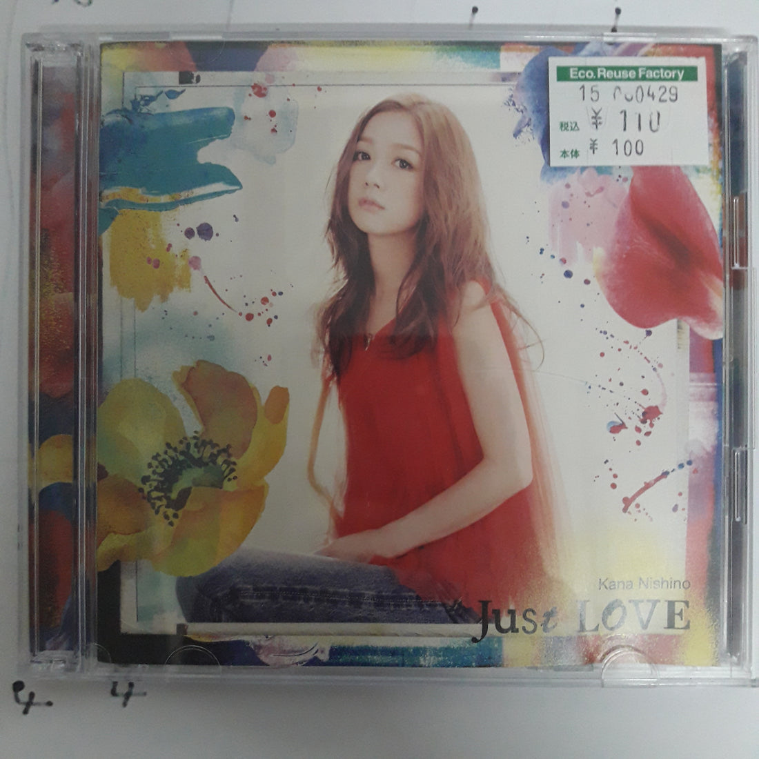 ซีดี Kana Nishino - Just Love CD VG+ 1CD 1DVD