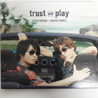 ซีดี Tetsuya Kakihara & Nobuhiko Okamoto - Trust And Play CD NM 1CD 1DVD