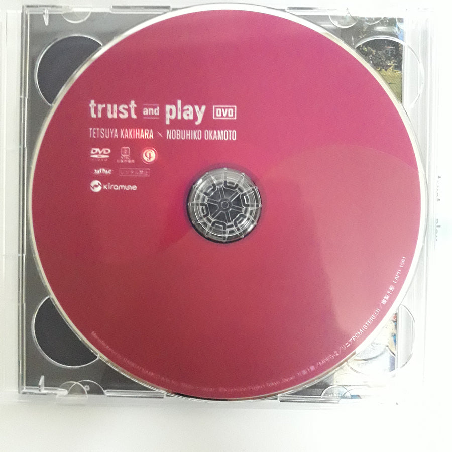 ซีดี Tetsuya Kakihara & Nobuhiko Okamoto - Trust And Play CD NM 1CD 1DVD