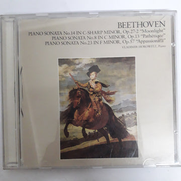 ซีดี Vladimir Horowitz Piano - Beethoven / Piano Sonata No.14 Piano Sonata No.8 Piano Sonata No.23 CD VG