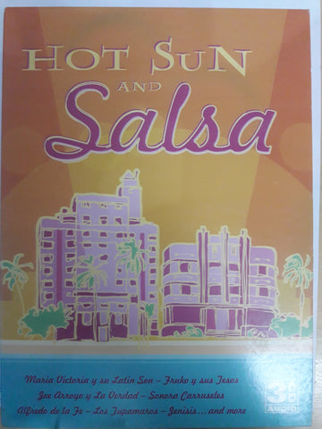 ซีดี Various - Hot Sun And Salsa CD VG 3CDs