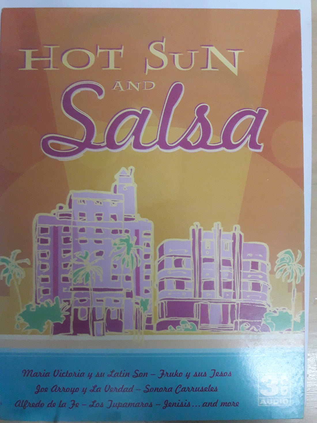 ซีดี Various - Hot Sun And Salsa CD VG 3CDs