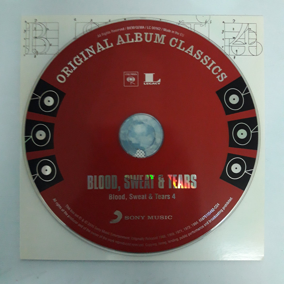 ซีดี Blood Sweat & Tears - Original Album Classics CD VG+ 5CDs