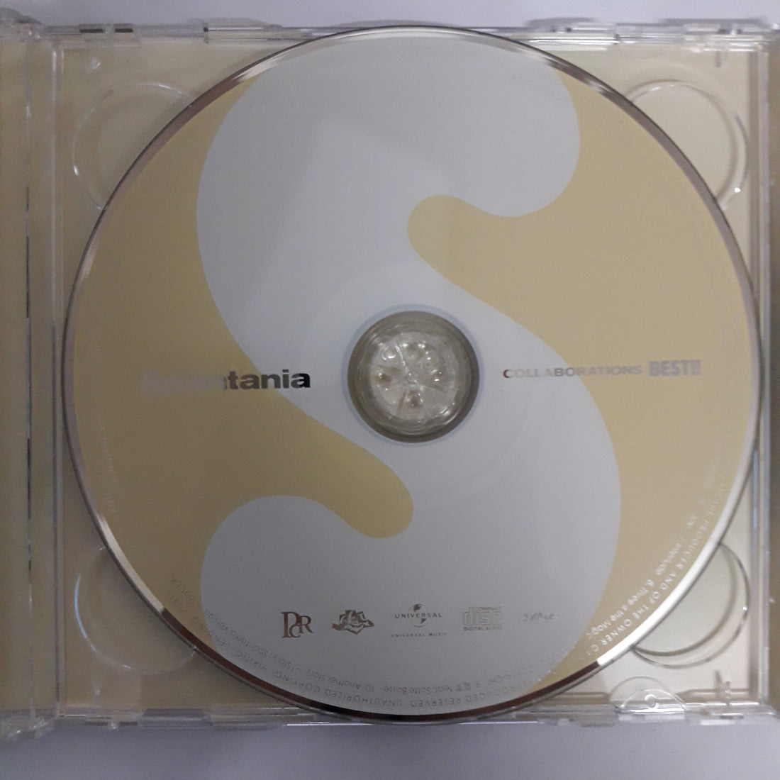 ซีดี Spontania - Collaborations Best CD VG+ 1CD 1DVD