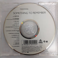 ซีดี Madonna - Something To Remember CD VG