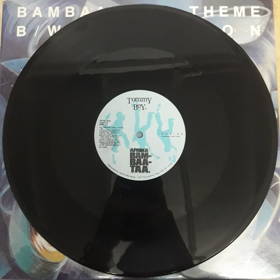 แผ่นเสียง Afrika Bambaataa & Family – Bambaataa's Theme B/W Tension Vinyl VG+