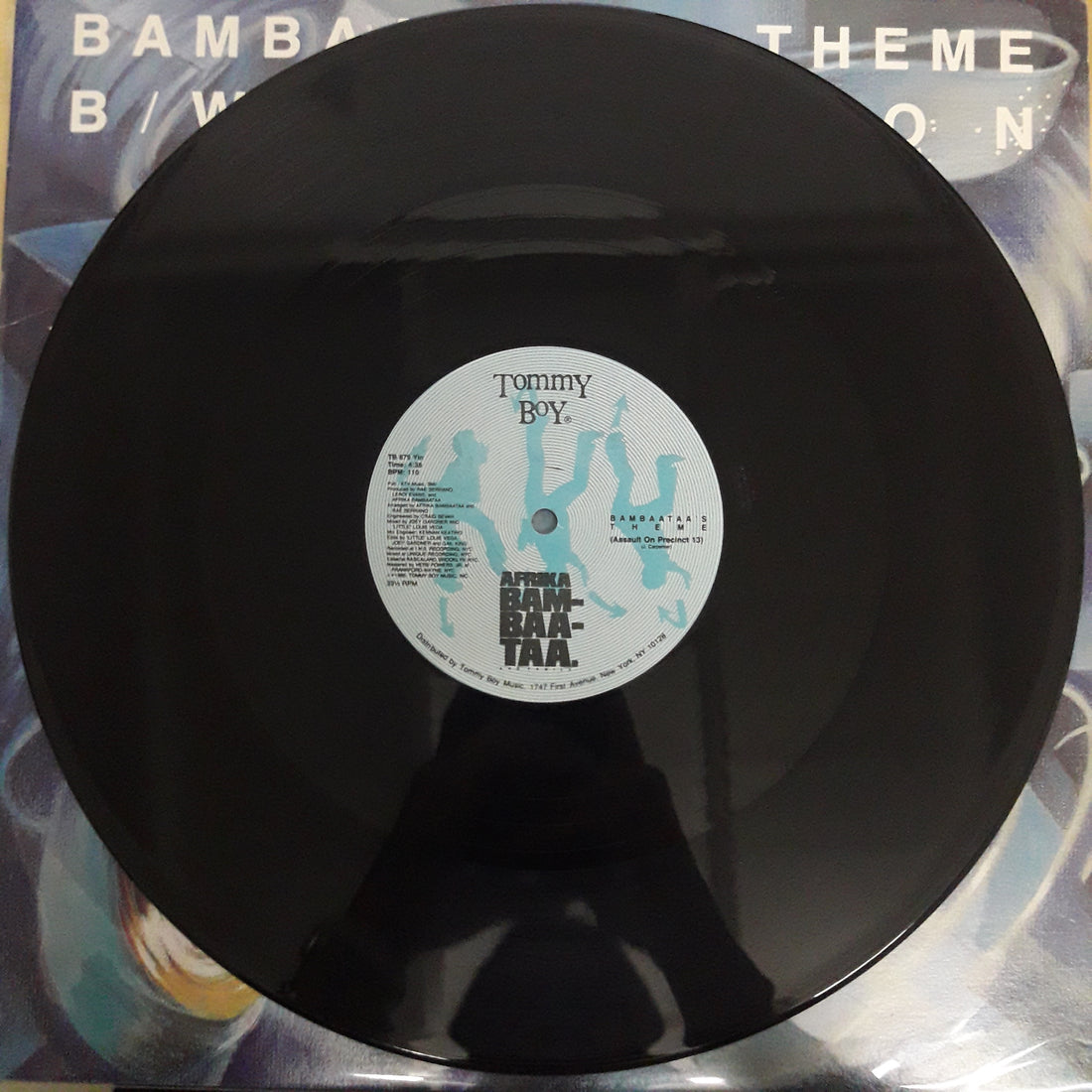 แผ่นเสียง Afrika Bambaataa & Family – Bambaataa's Theme B/W Tension Vinyl VG+