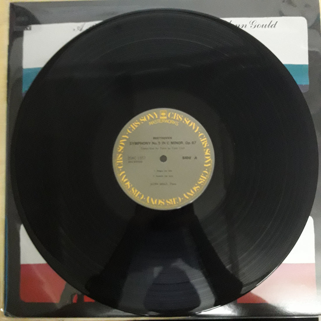 แผ่นเสียง Glenn Gould, Ludwig van Beethoven, Franz Liszt - Glenn Gould Plays Beethoven's 5th Symphony In C Minor, Op. 67 Transcribed For Piano By Franz Liszt Vinyl VG+