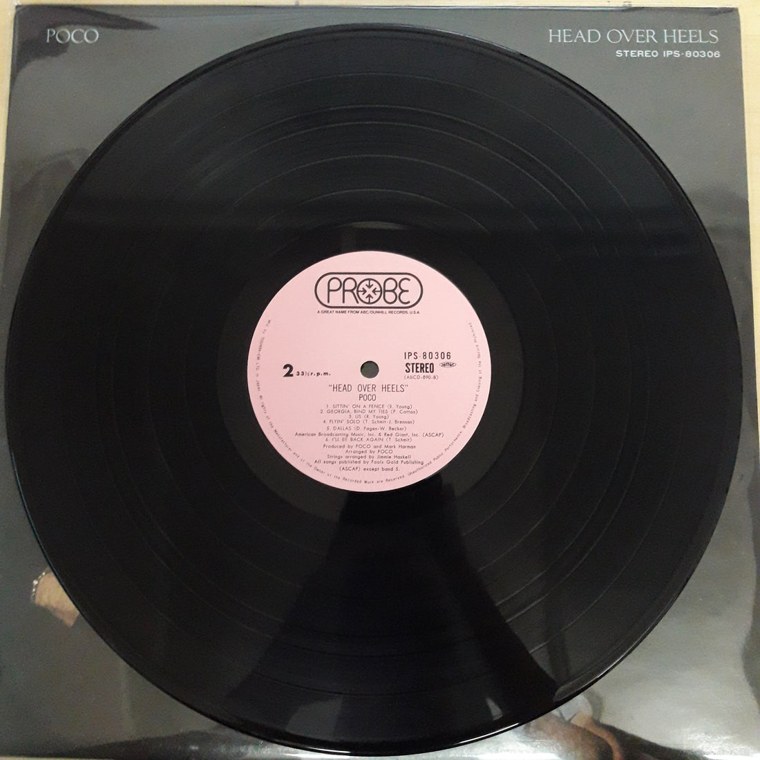 แผ่นเสียง Poco - Head Over Heels Vinyl VG+
