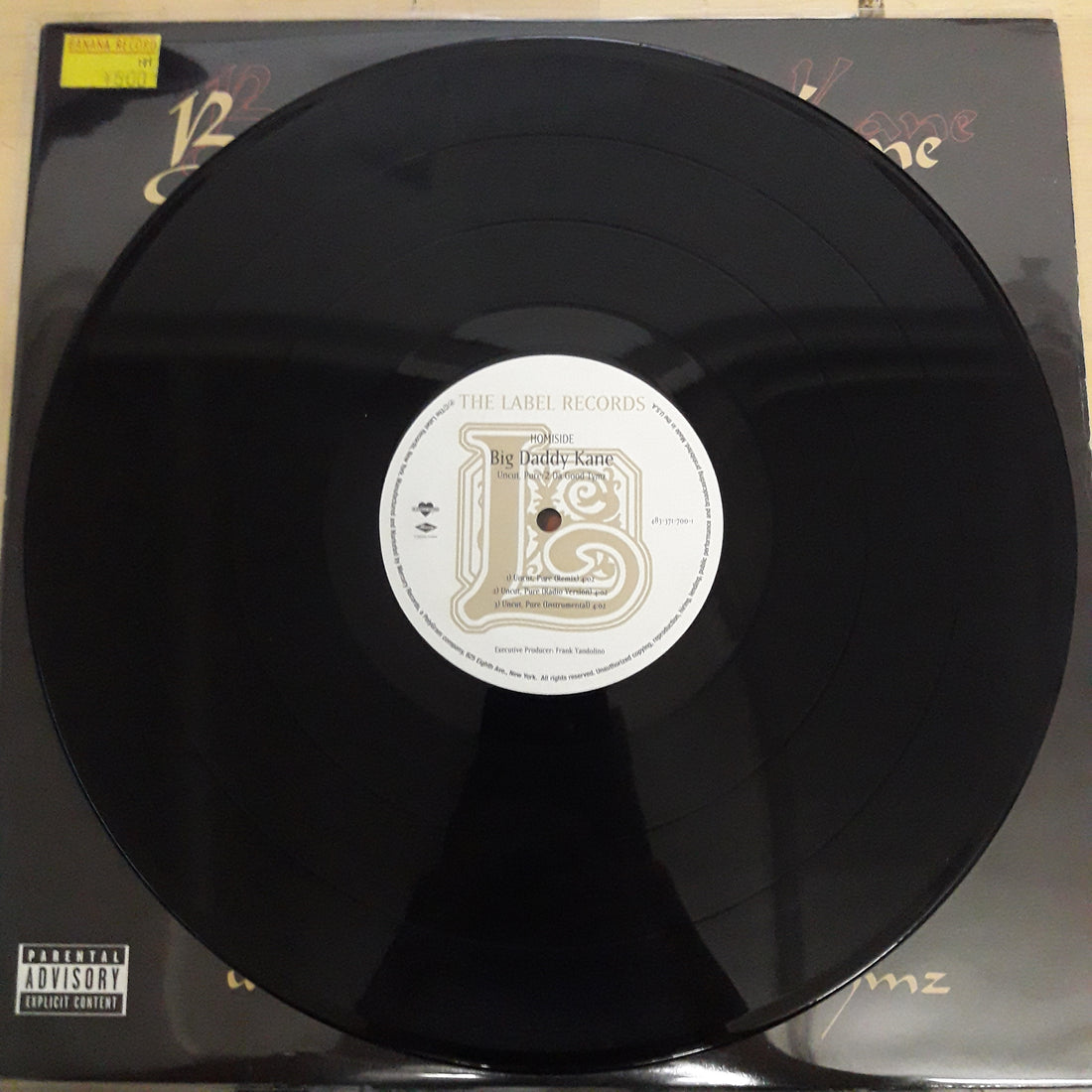 แผ่นเสียง Big Daddy Kane - Uncut, Pure / 2 Da Good Tymz Vinyl VG+