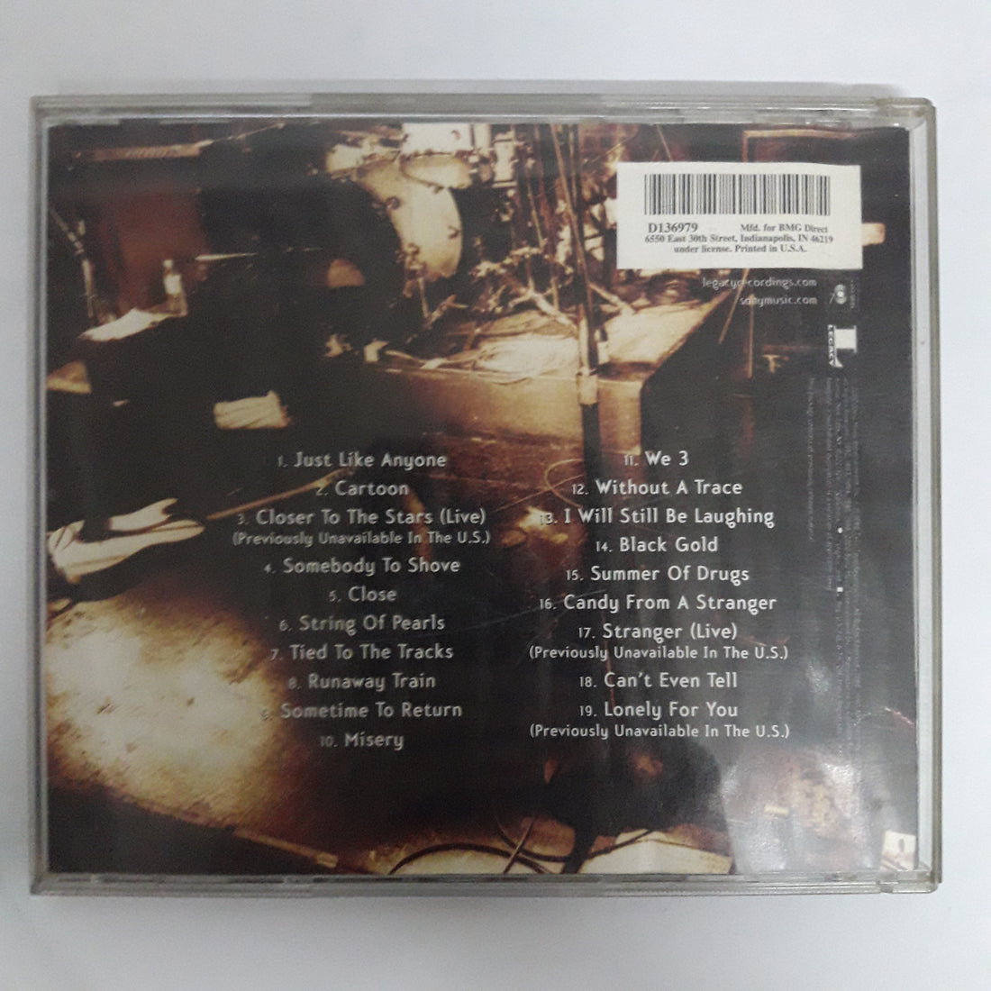 ซีดี Soul Asylum - Black Gold The Best Of CD VG+