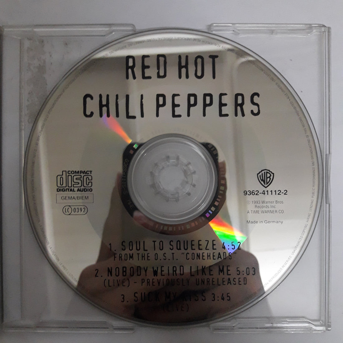 ซีดี Red Hot Chili Peppers - Soul To Squeeze CD VG