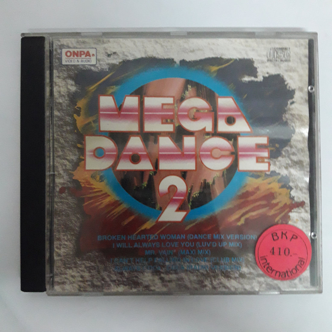ซีดี Various - Mega Dance 2 CD VG