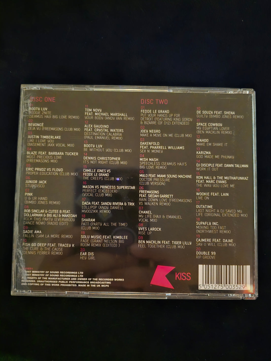 Various - Kiss Presents Booty House CD VG