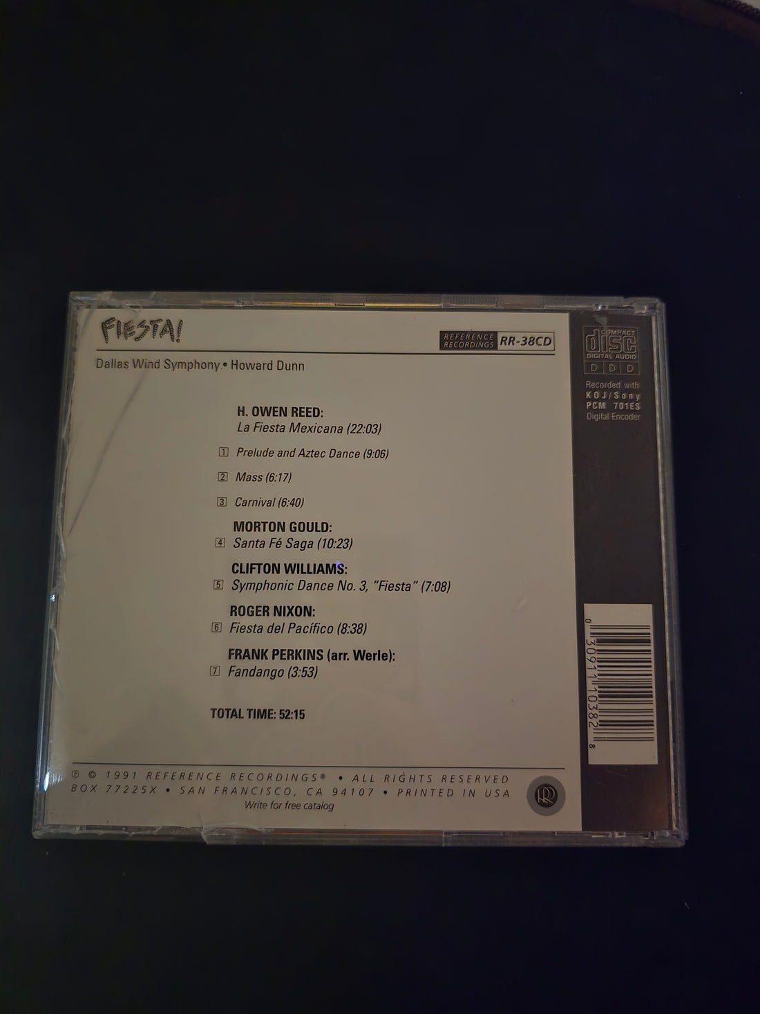 Dallas Wind Symphony, Howard Dunn - Fiesta! CD NM or M-