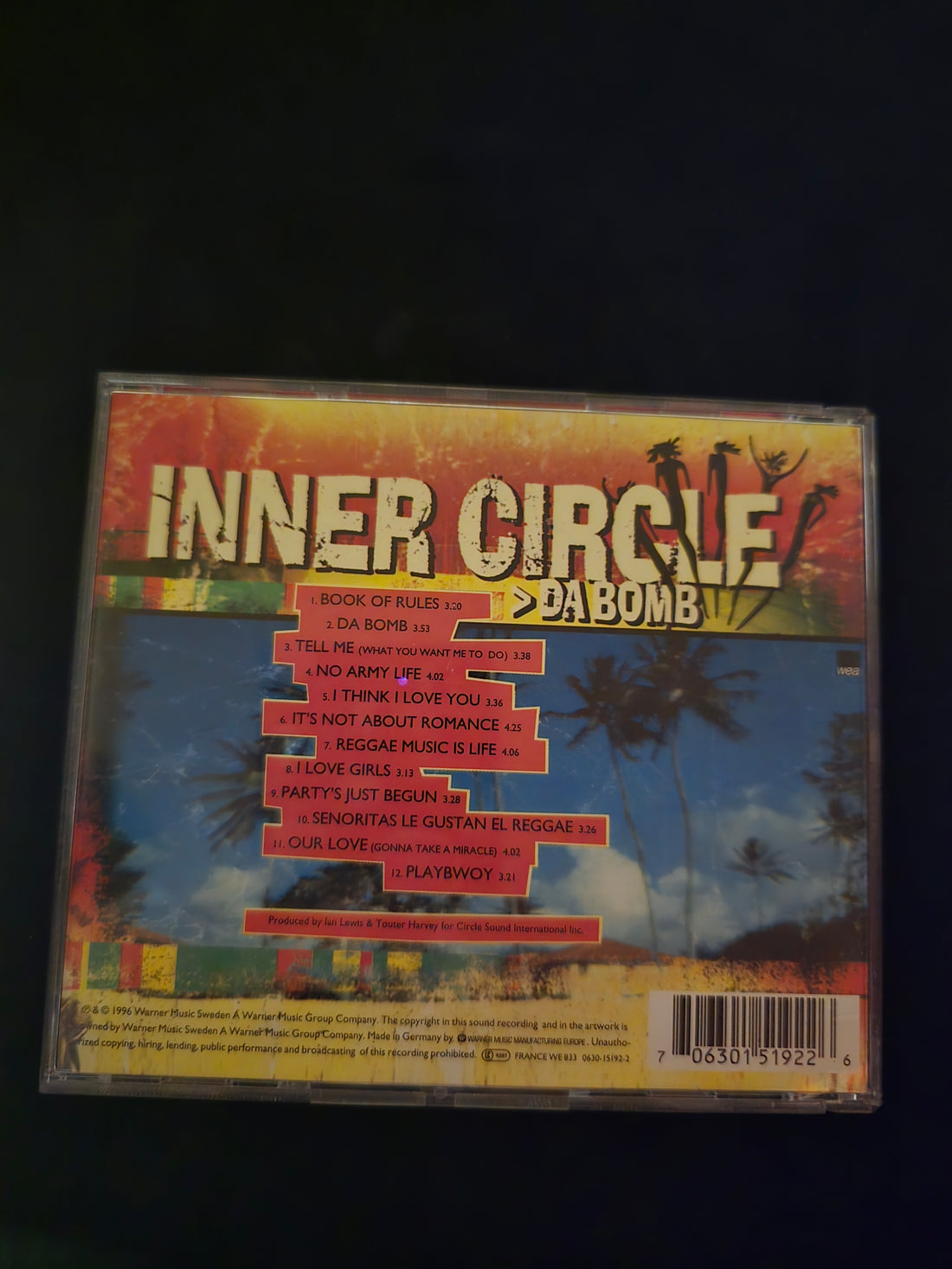 Inner Circle - Da Bomb CD VG+