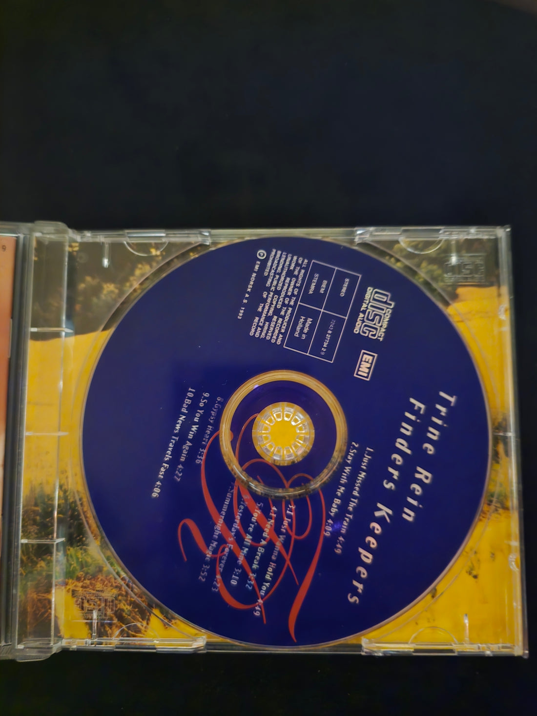 Trine Rein - Finders Keepers CD VG+