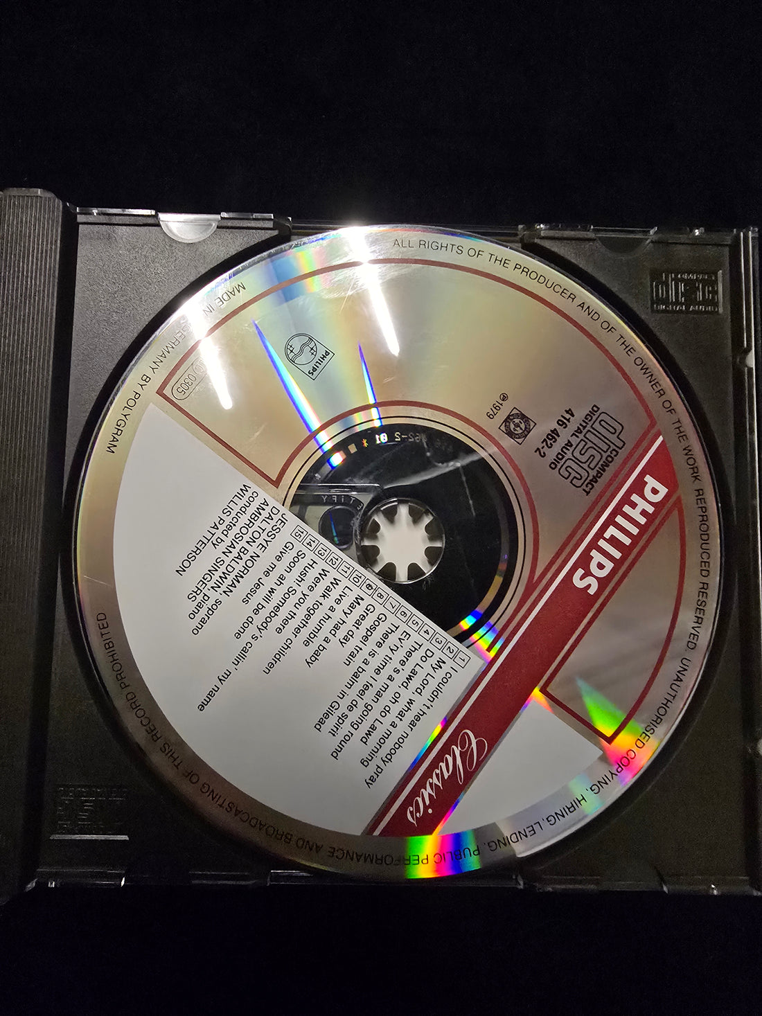 Jessye Norman - Spirituals CD VG+