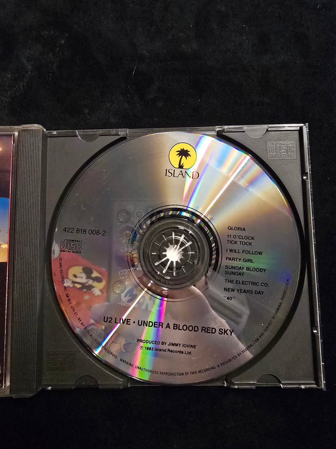 U2 - Live "Under A Blood Red Sky" CD NM or M-