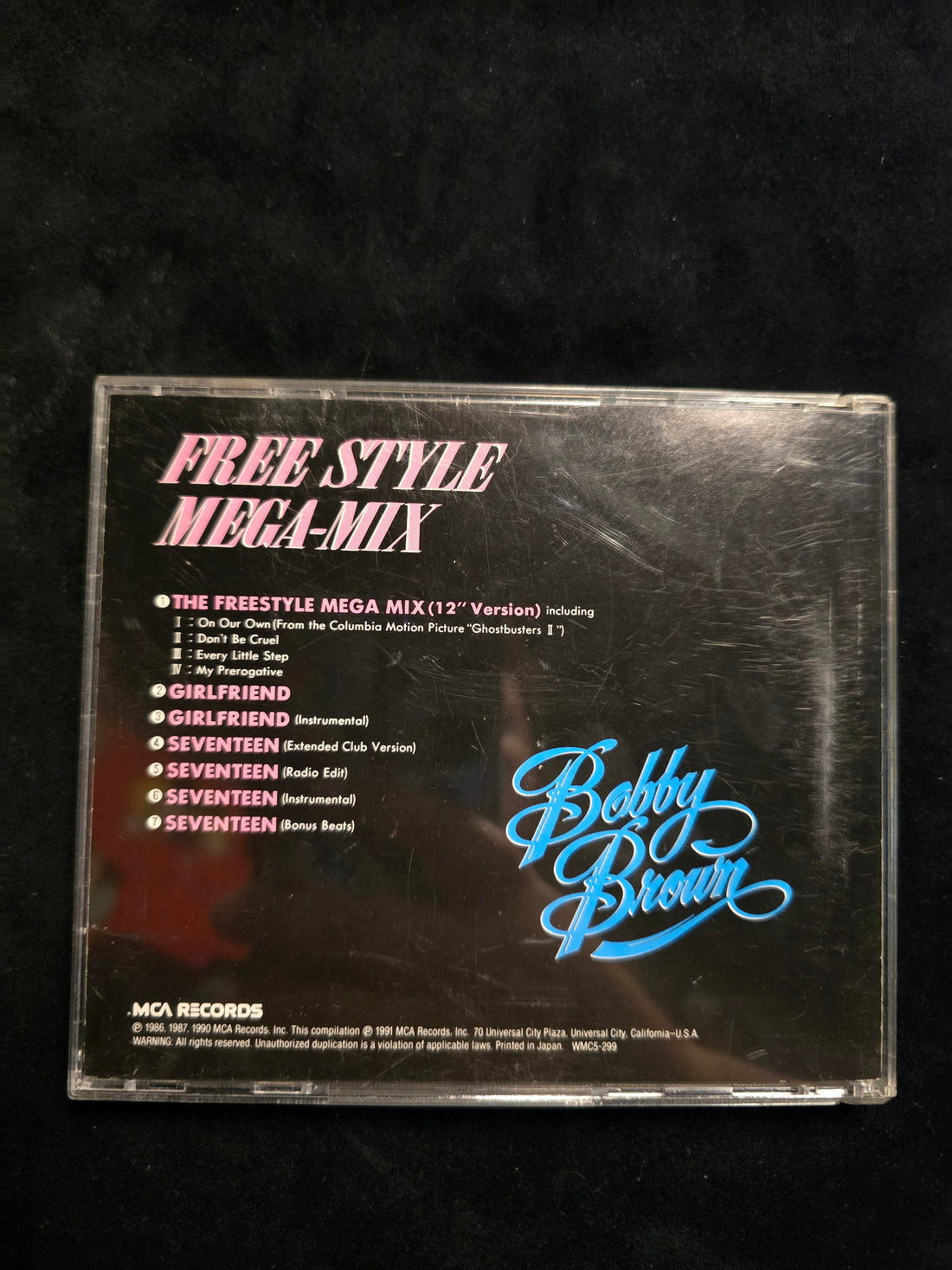 Bobby Brown - The Free Style Mega-Mix CD NM or M-