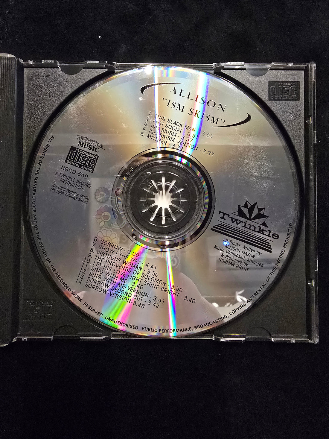 Allison - Ism Skism CD VG+