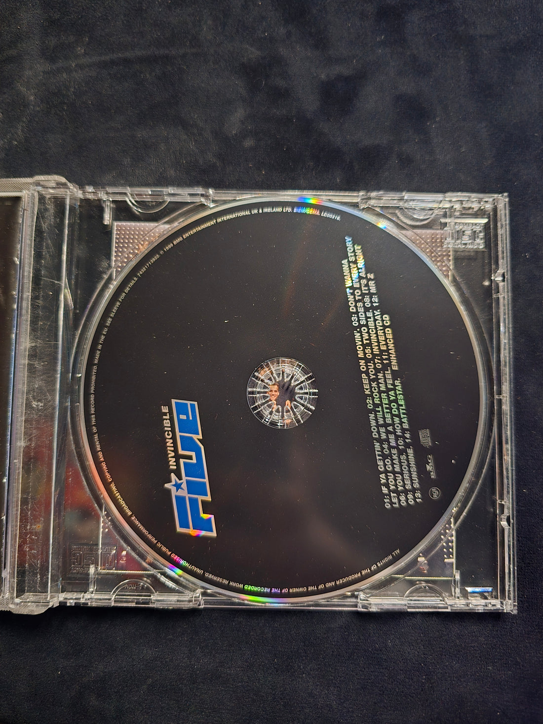 Five - Invincible CD VG+